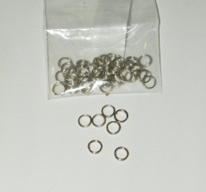 50 x 5mm Lure Split Rings Swap your lures treble hooks or add singles to prevent snags Hooks, Jig Heads, Sinkers & Swivels