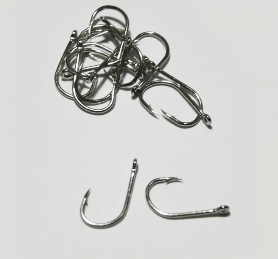 Pack of 40 Fishing Hooks - Size 11 (Very Small) 10.5mm for $2.25 AUD