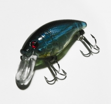 5 Gram Shallow Diving Lure Transparent Blue Green Hard Body Fishing Lures