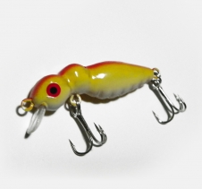 3 Gram Shallow Diving Lure Red Yellow White Hard Body Fishing Lures